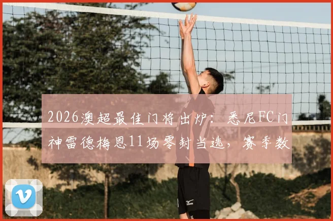 2026澳超最佳门将出炉：悉尼FC门神雷德梅恩11场零封当选，赛季数据全解析及评选标准揭秘